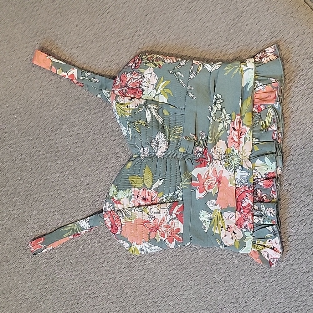 Floral Crop Top
